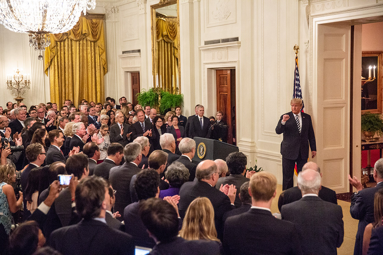 The full-body fist pump, deployed with the confidence of a man who has never once questioned himself.